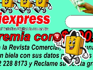PEDI EXPRESS TE PREMIA CON $ 300.000 EN EFECTIVO 