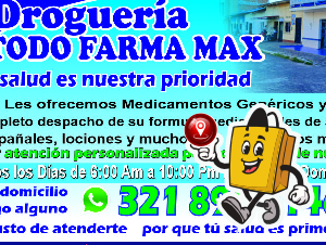 DROGUERÍA TODO FARMA MAX