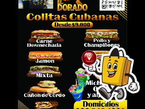 EL DORADO COLITAS CUBANAS