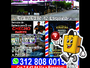 EL TEMPLO DE LA KERATINA BARBER Y BEAUTY SHOP CON CHECHO BARBER