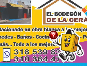 EL BODEGON DE LA CERAMICA FERRETERIA MUNDI PISCINAS . PIDE TU DOMICILIO 