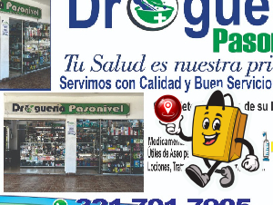 DROGUERIA PASONIVEL NOS TRASLADAMOS para la cra 7 calle 43 